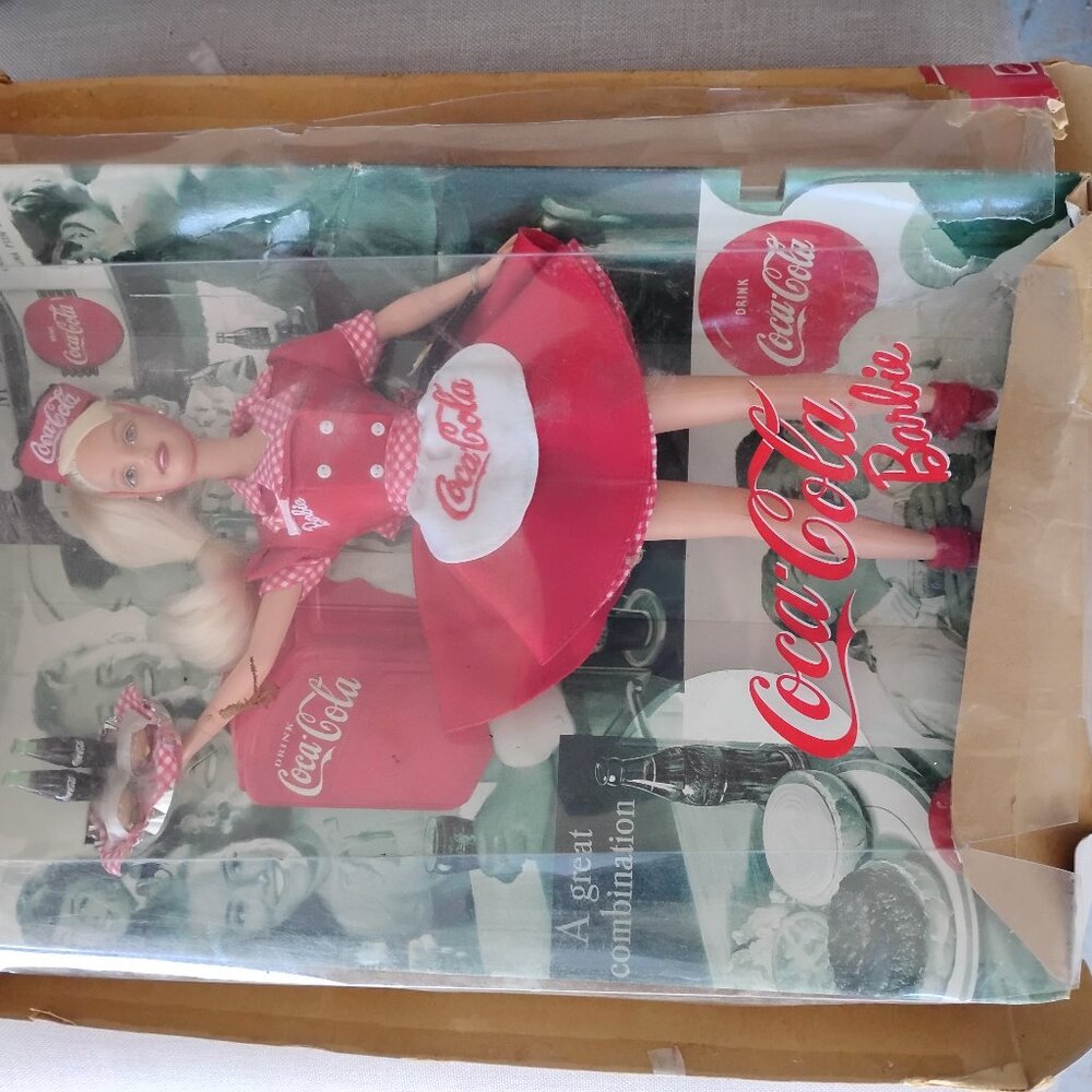 Barbie coca cola doll